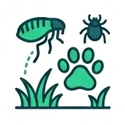 Flea and tick treatment for yards and pets