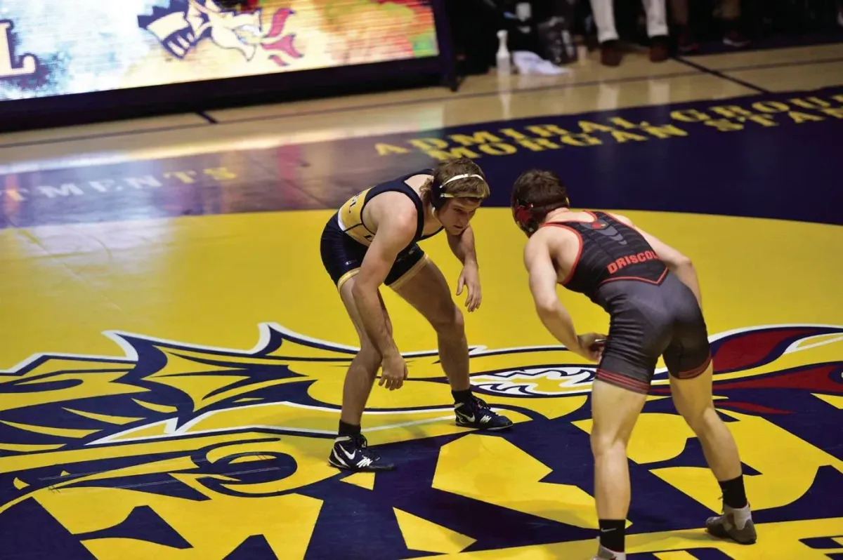 Wrestling Competition Warm-Up