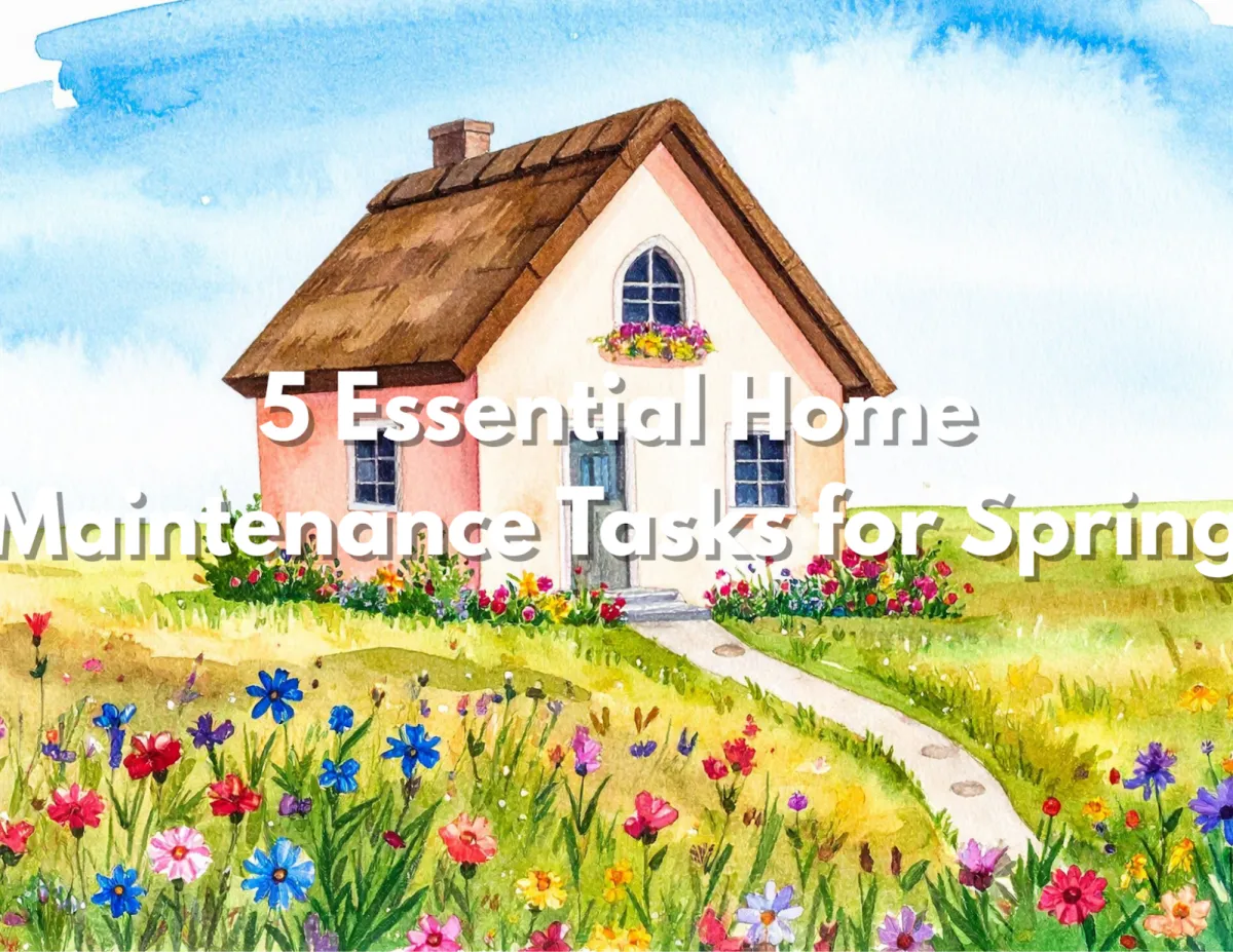 Spring Home Maintenance Checklist: 5 Essential Tasks for Homeowners