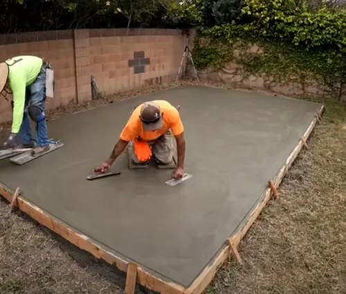 slab work for storage