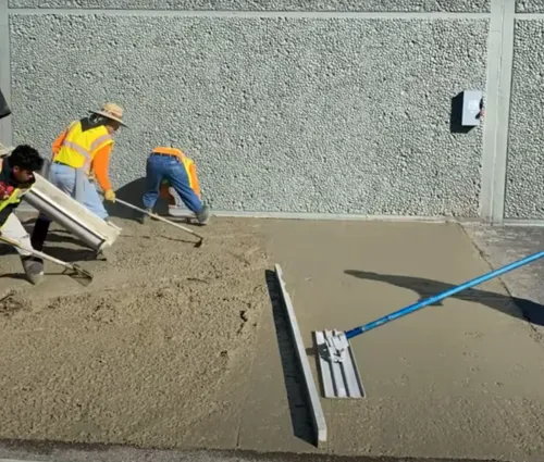 concrete job for business
