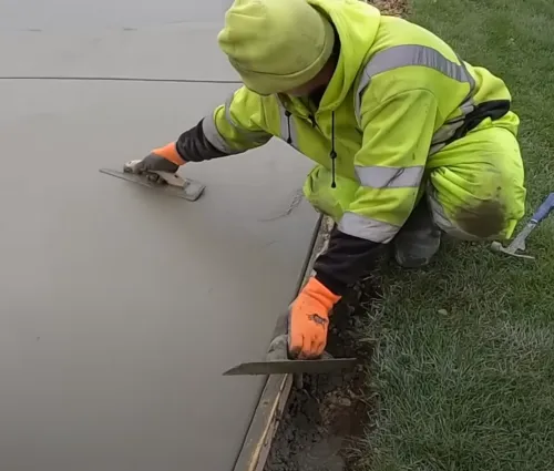 driveway finishing