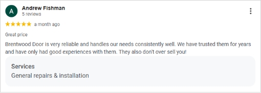 garage door sales near me