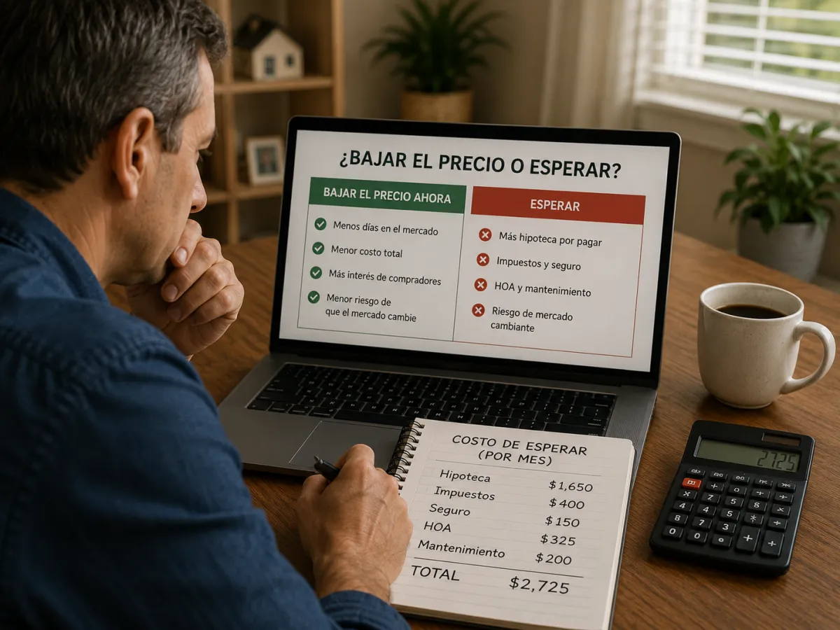 Vender en Orlando: ¿bajar el precio o esperar?