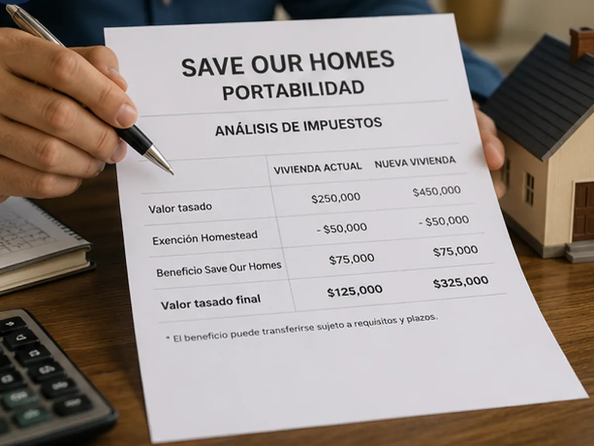 Save Our Homes: cómo funciona la portabilidad