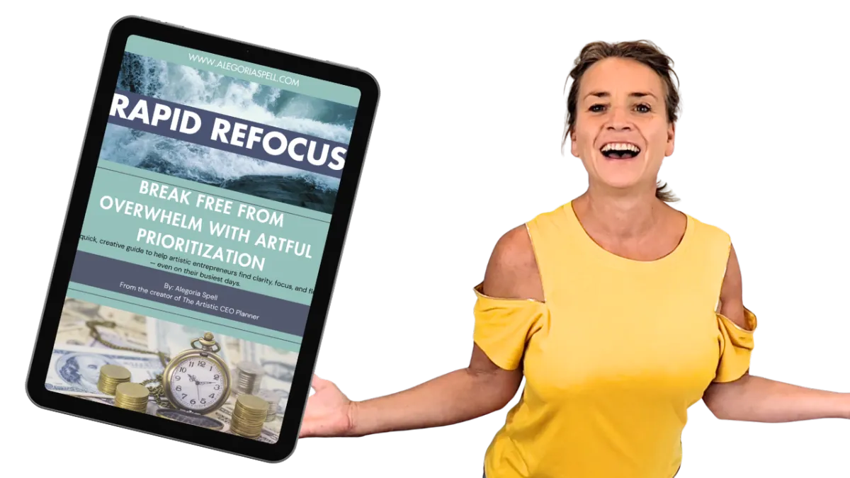 rapid refocus freebie break free from overwhelm guide