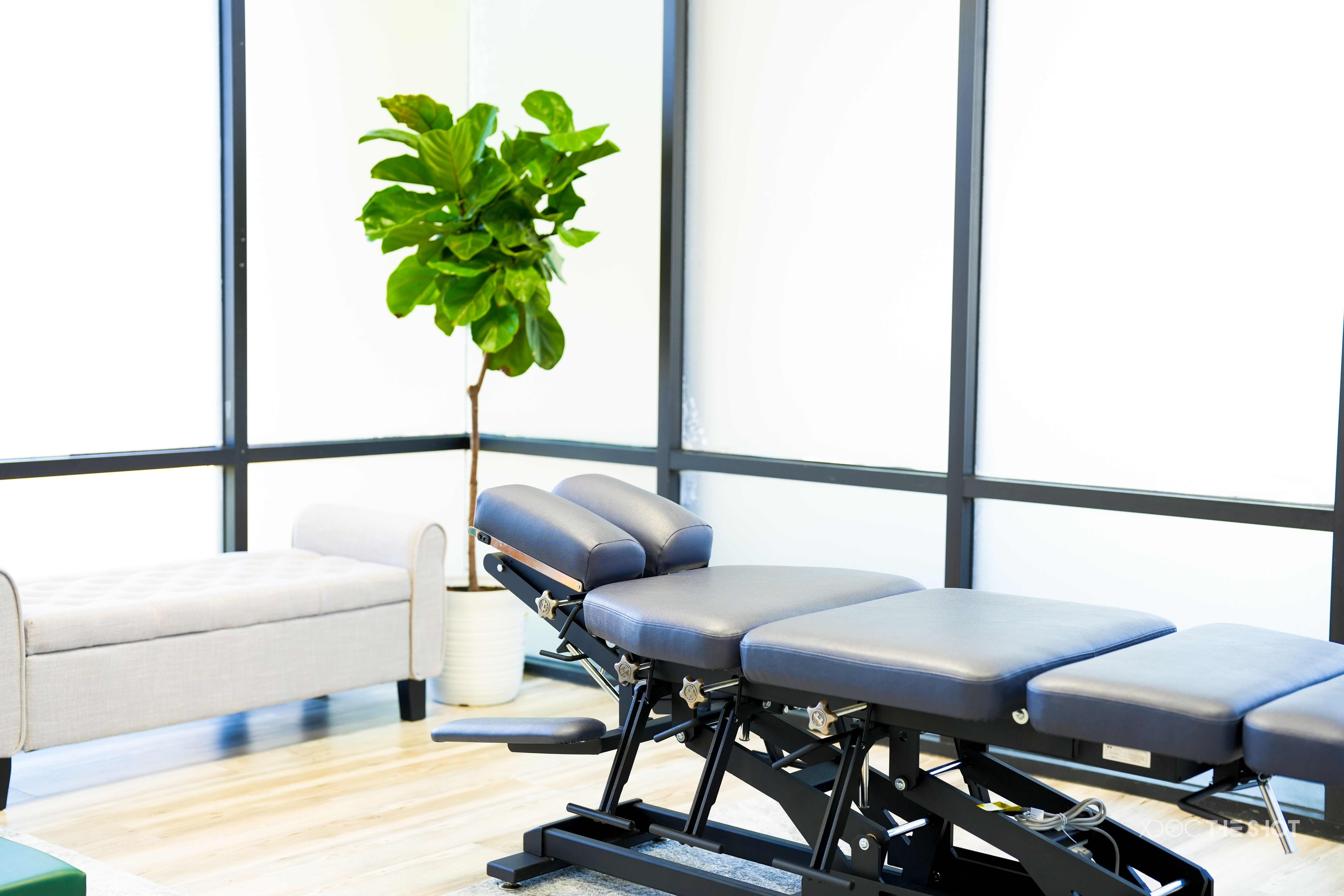 Warm and welcoming holistic wellness clinic environment