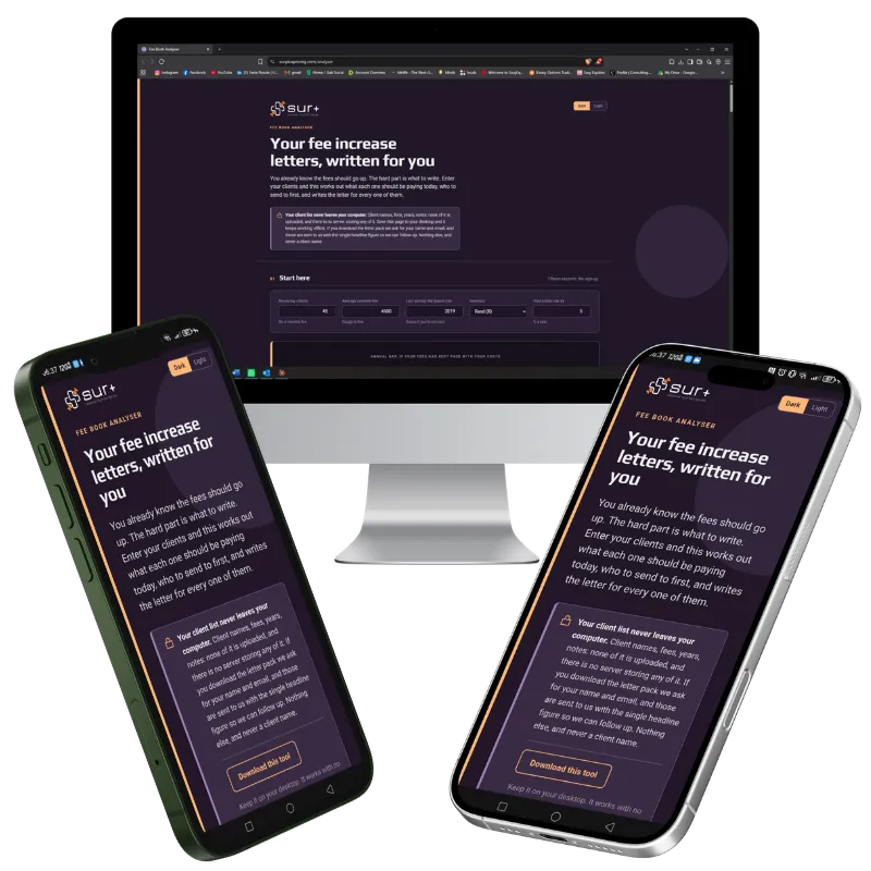 The Fee Book Analyser For  Accounting & Tax Firms