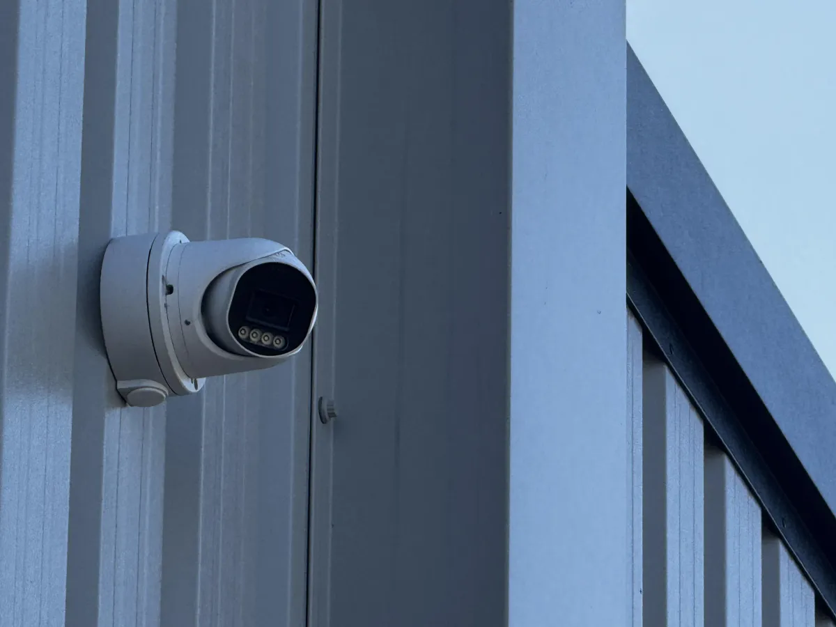 CCTV installation on a business premises in Sunderland protecting here premises