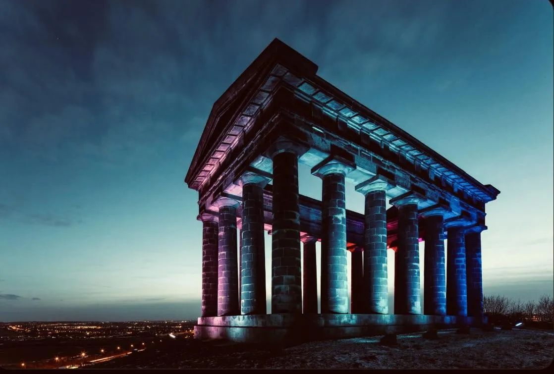 Penshaw monument landmark in Sunderland 