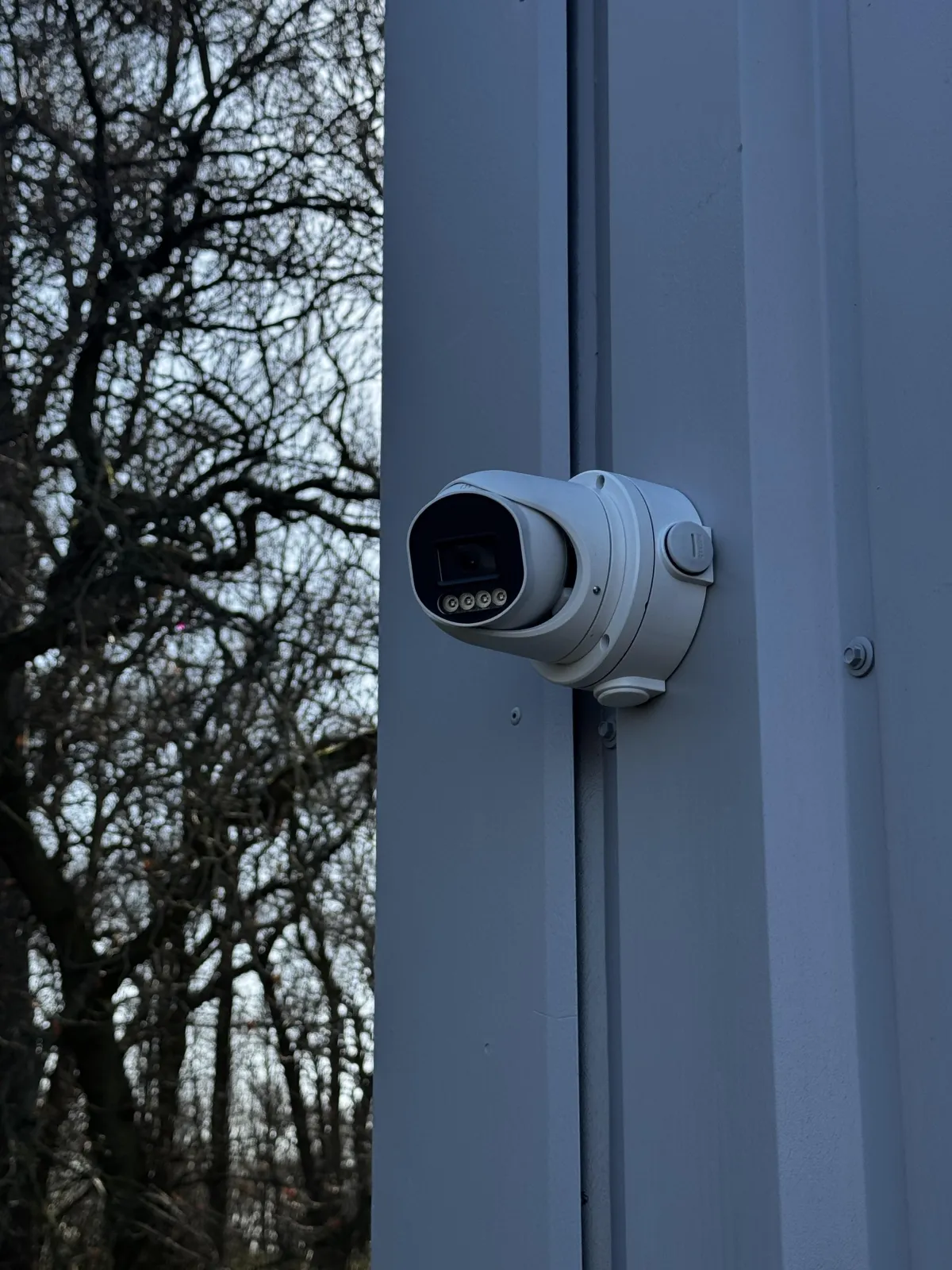 CCTV camera installed on a commercial property in Middlesbrough 