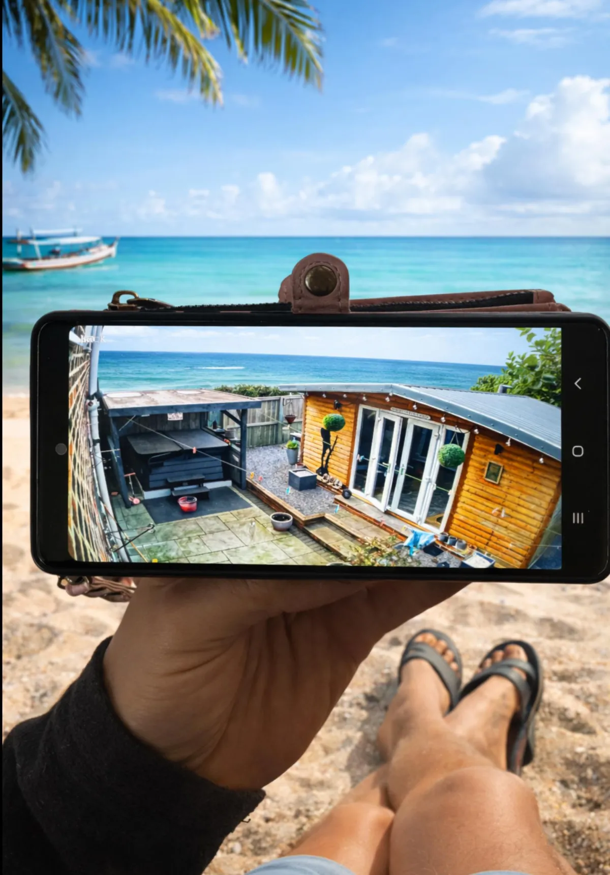 Watching cctv cameras from mobile phone