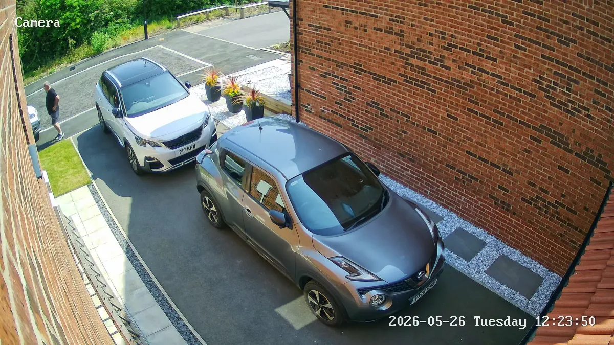Sunderland CCTV installation services securing customers driveway