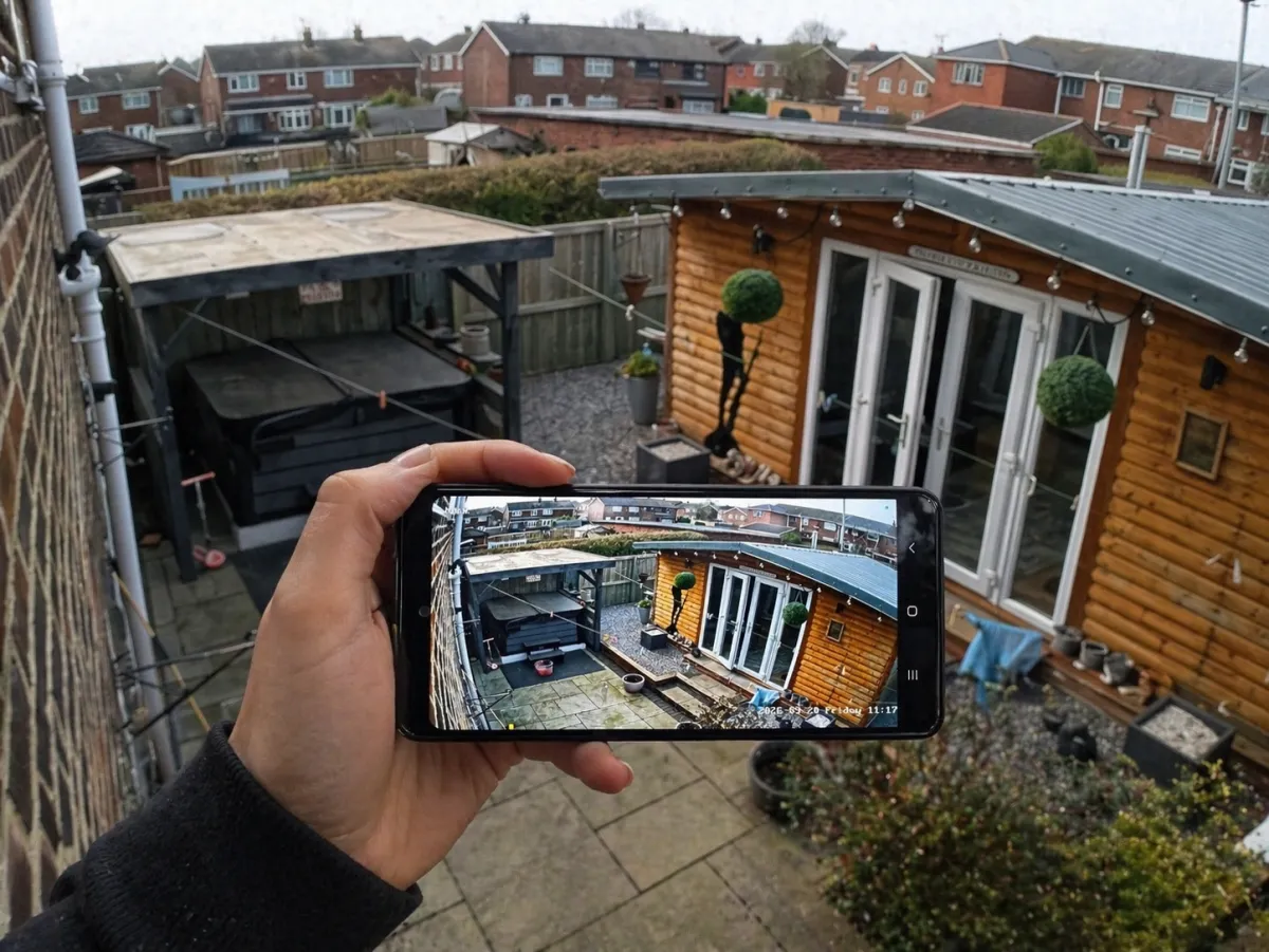 CCTV camera example installed in middlesbrough