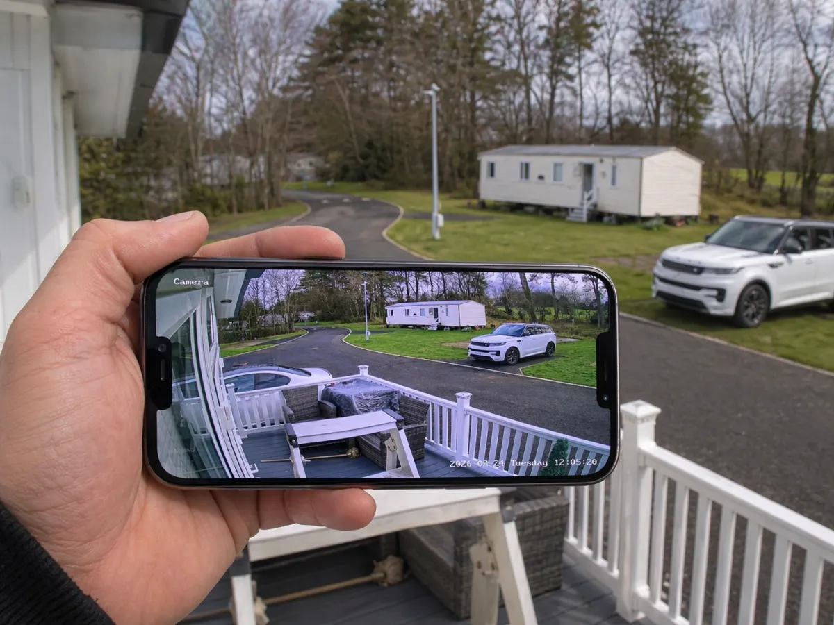 caravan park protected by cctv
