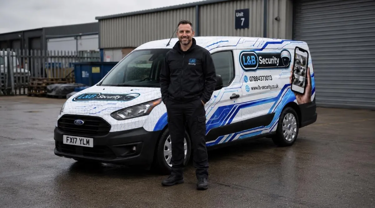 L&B security van 
