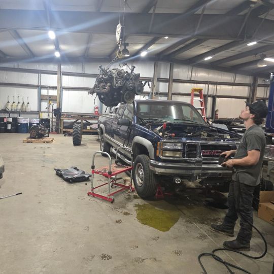 Engine Swap – 1998 Chevy 3500 (350 Gas Engine)