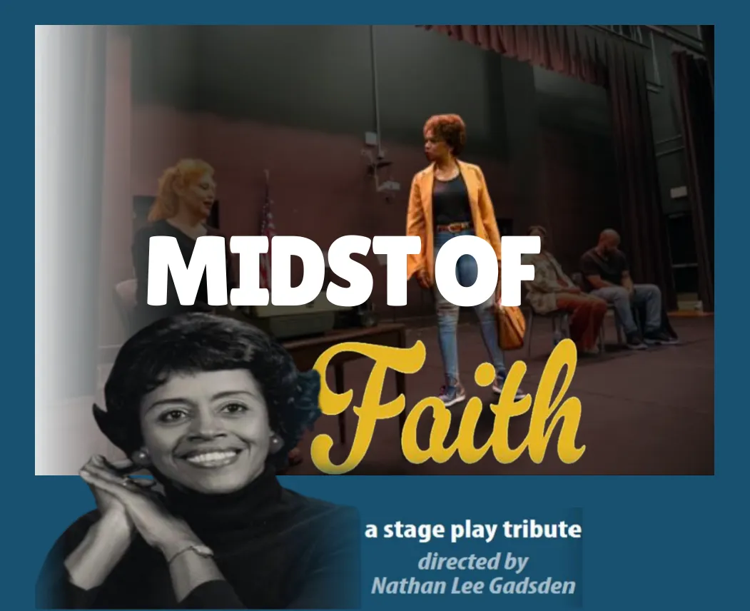 Volunteer tying shoelaces for a child.