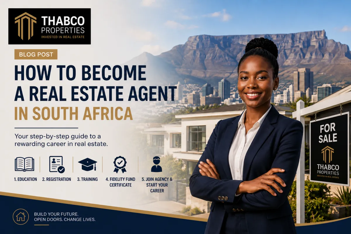 How to Become a Real Estate Agent in South Africa: A Step-by-Step Guide