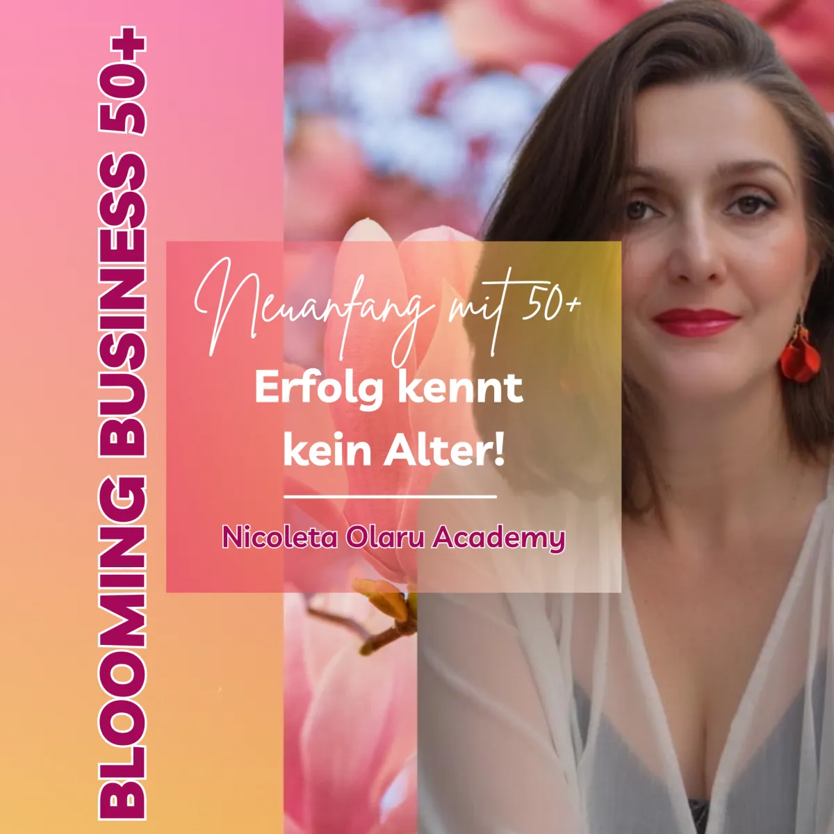 Selbstbewusste Frau 50+ arbeitet an ihrem Business