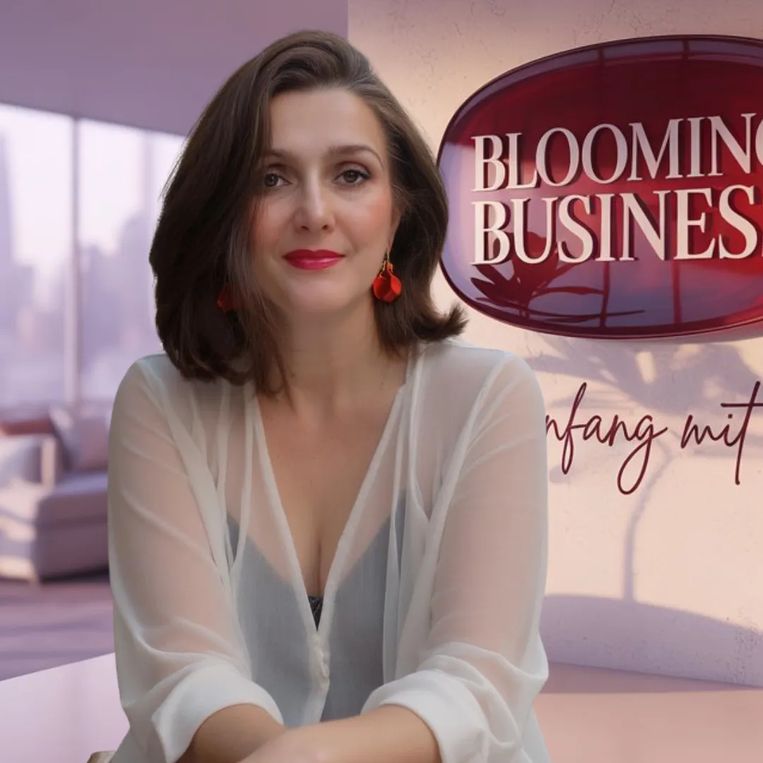 Porträt von Nicoleta Olaru, Gründerin von Blooming Business 50+
