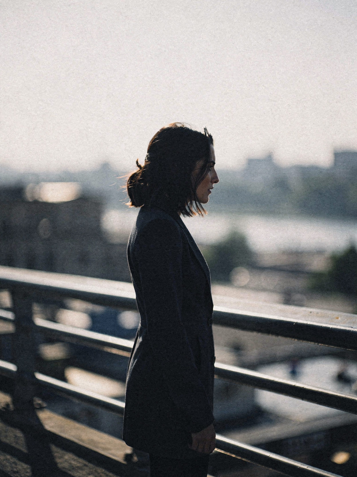 Doubt and chaos - muted portrait