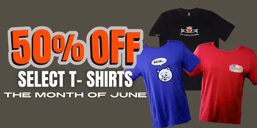1/2 OFF select T-Shirts