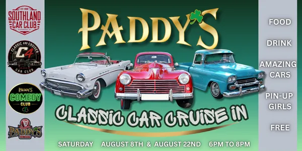 Paddy's Classic Car Cruise Ins
