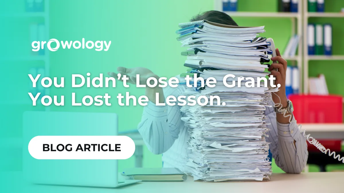 You Didn’t Lose the Grant. You Lost the Lesson.