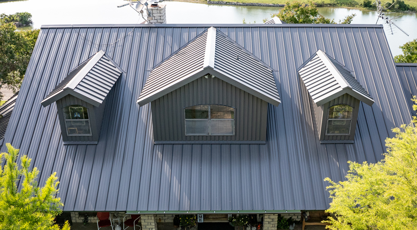 metal roof; r panel metal roof; u panel roof; standing seam metal roof