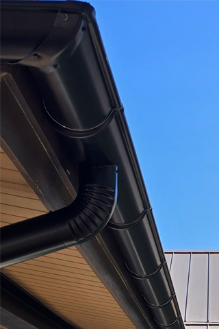 half round gutters