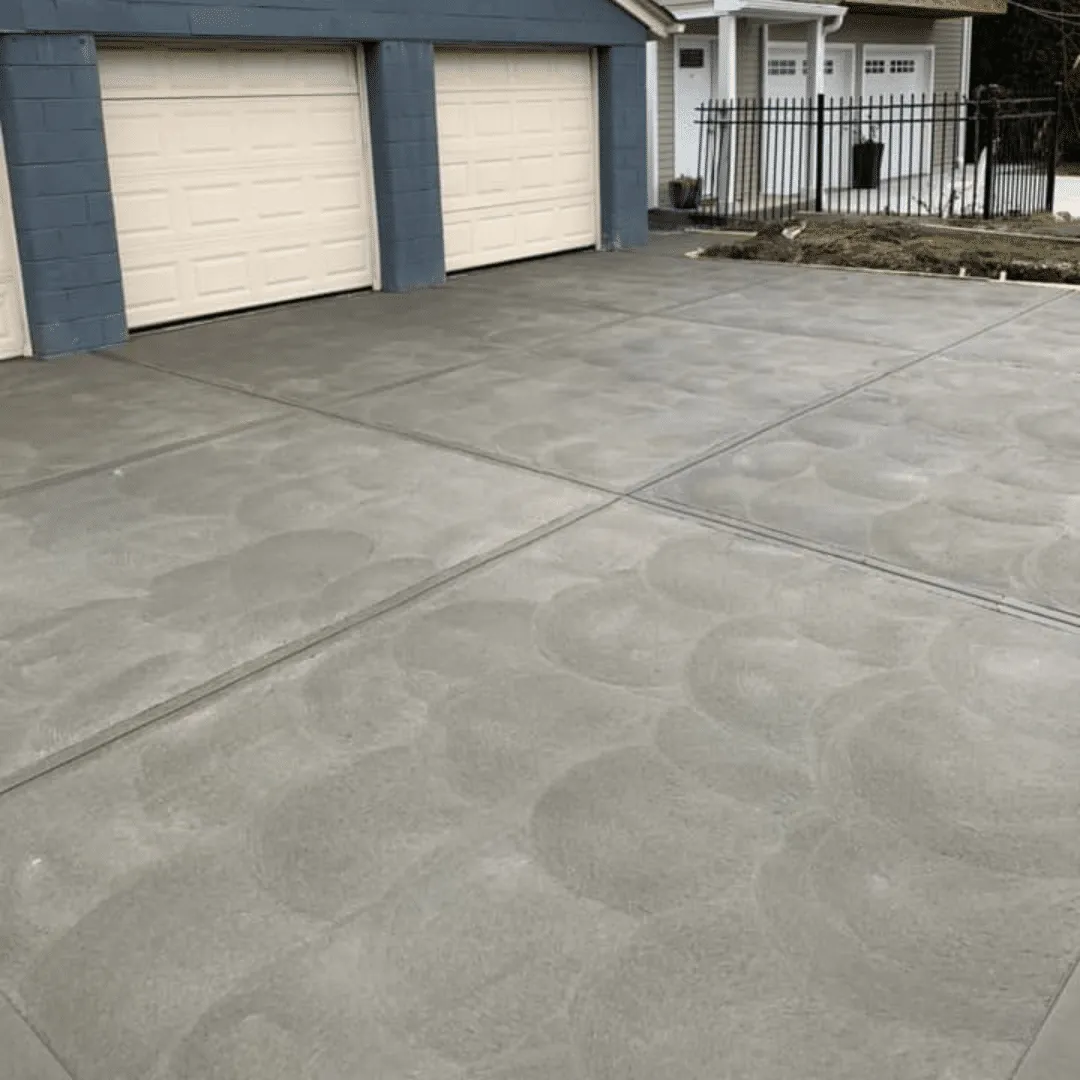 Greenville City Concrete builds and installs Driveway