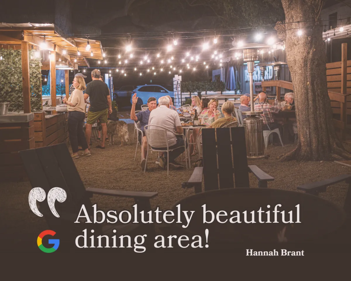 Cheeseburger is amazing review for The Backyard Aiken