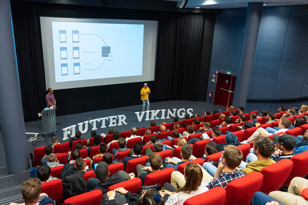 Flutter Vikings Conference 2022 at Felix Conference Center, Oslo