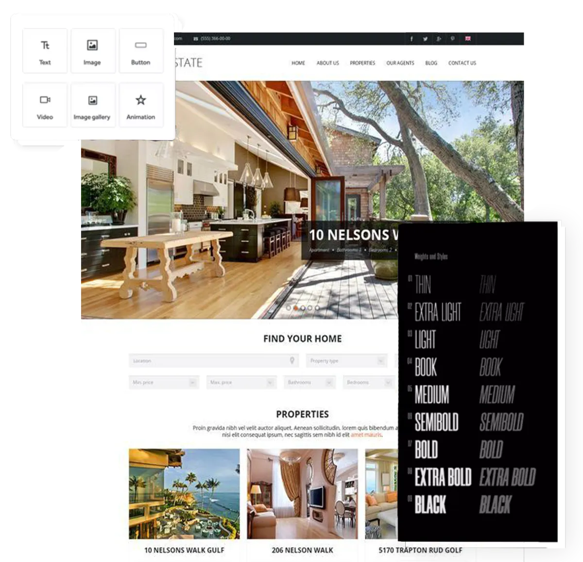 Real Estate Website