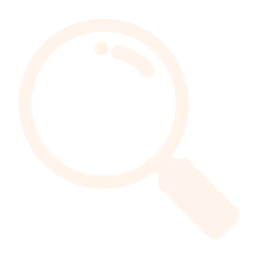 Magnifying glass icon representing a credit assessment, financial review, and mortgage readiness evaluation.