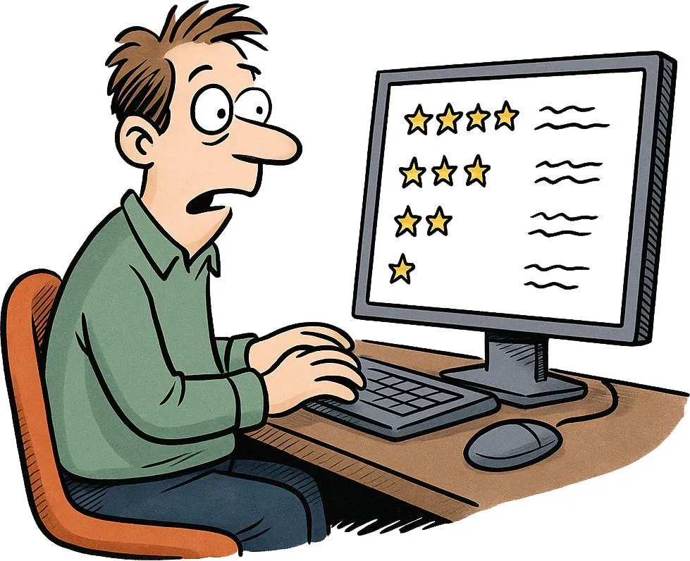 Small Business Owner Getting A Bad Review