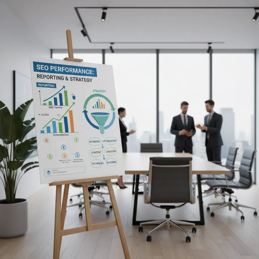 seo reporting and strategy for websites