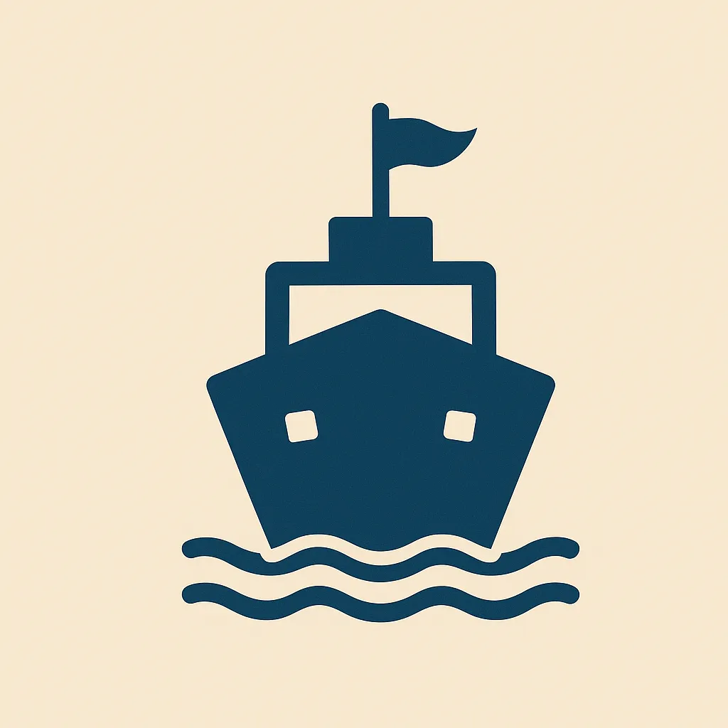 graphic of a map with a compass marker on it