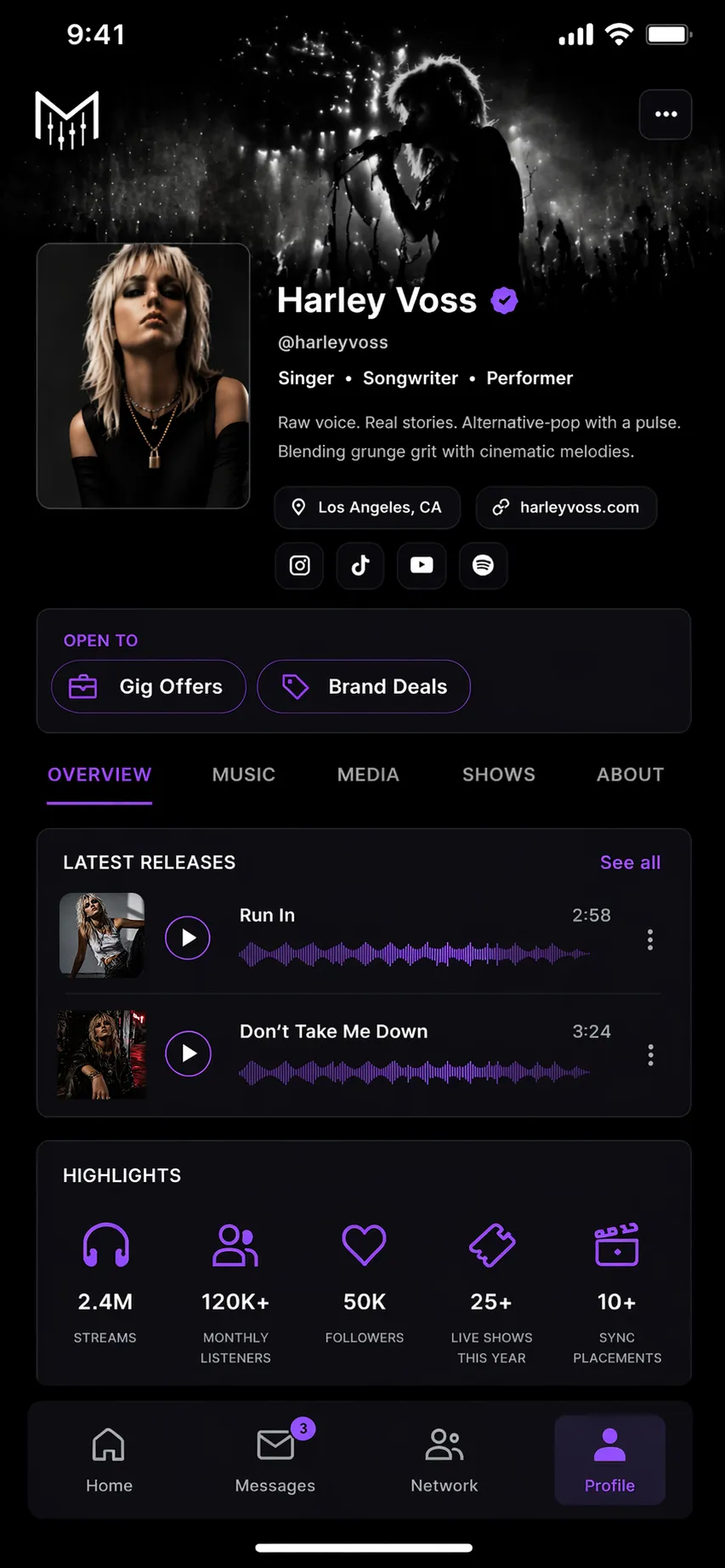MIXR Site Screenshot Demonstration