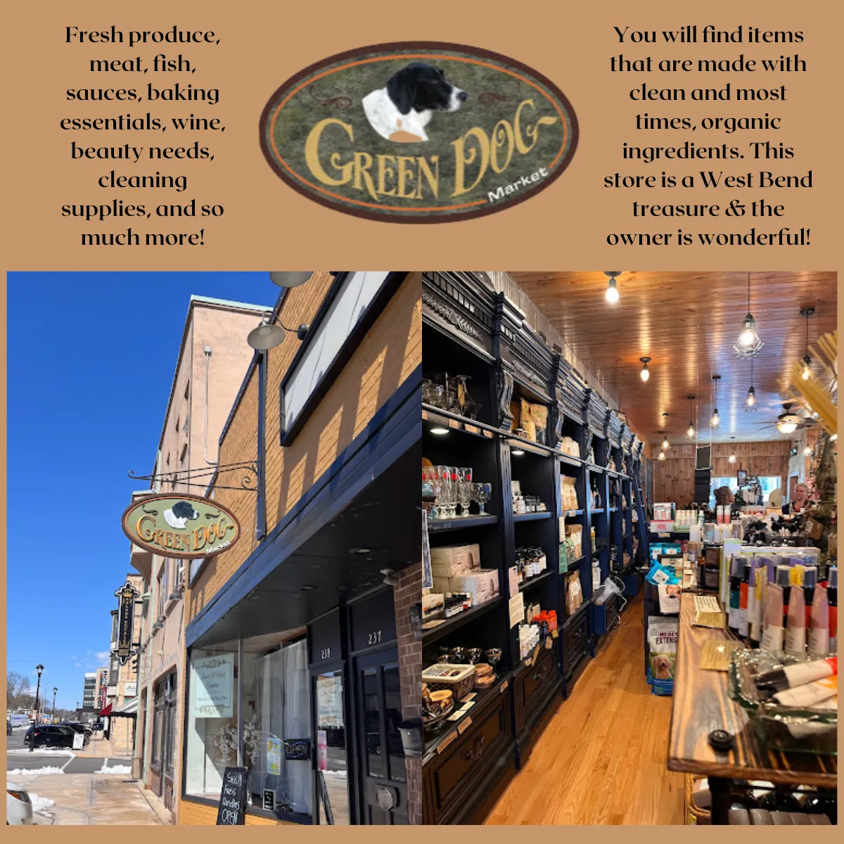Green Dog Market, West Bend WI