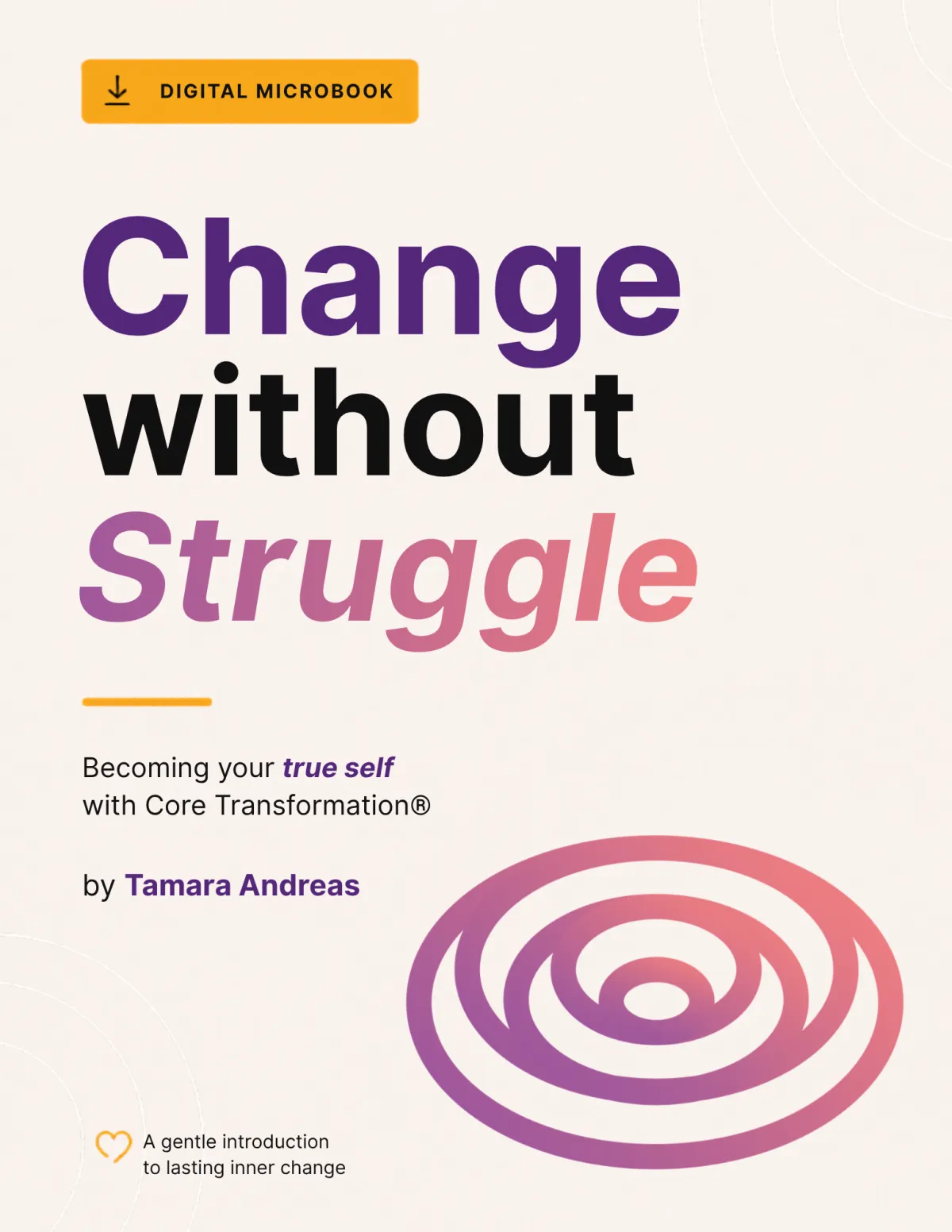 Change Without Struggle Microbook Cover