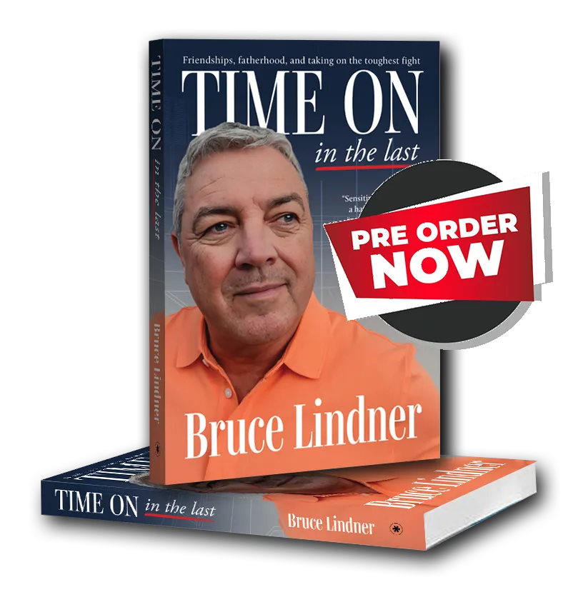 Time on in the last, Bruce Lindner book cover