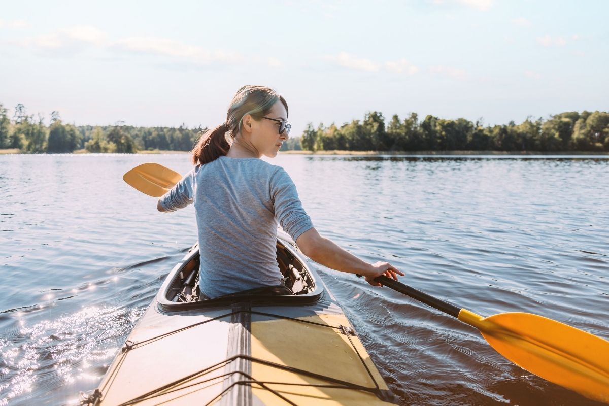 She sold the kayak