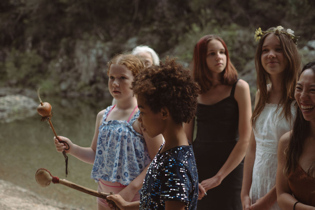 a person holding a sign that says we are nation