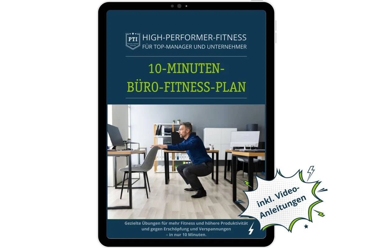 Büro-Ftness-Plan