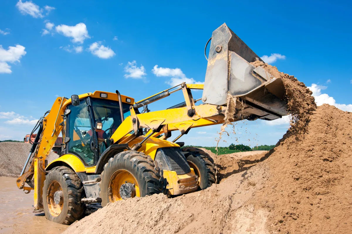 land and site prep for fences and other buildings