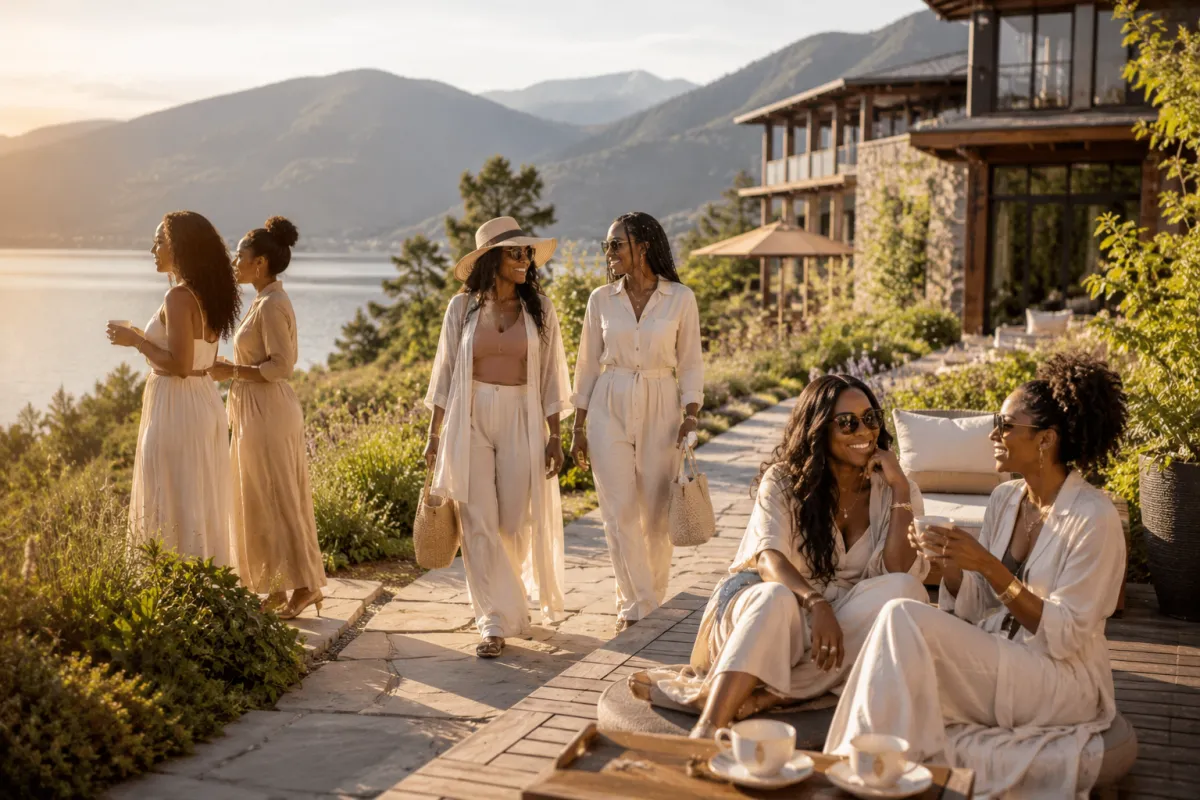 Immersive wellness and personal growth retreats