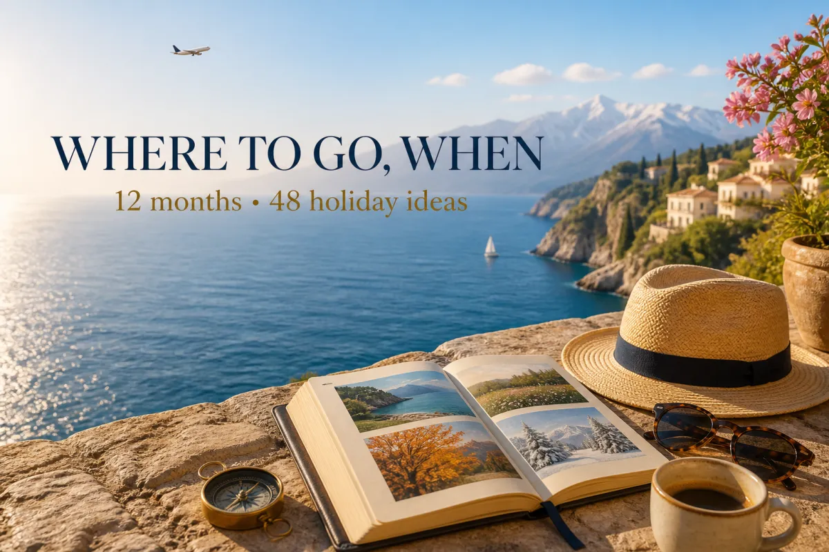 Where to Go, When: 48 Holiday Ideas for Every Month of the Year