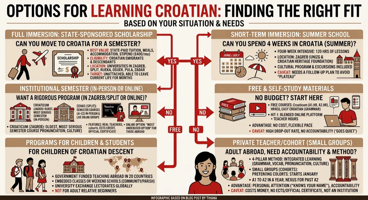 Where to Actually Learn Croatian as a Diaspora Croatian